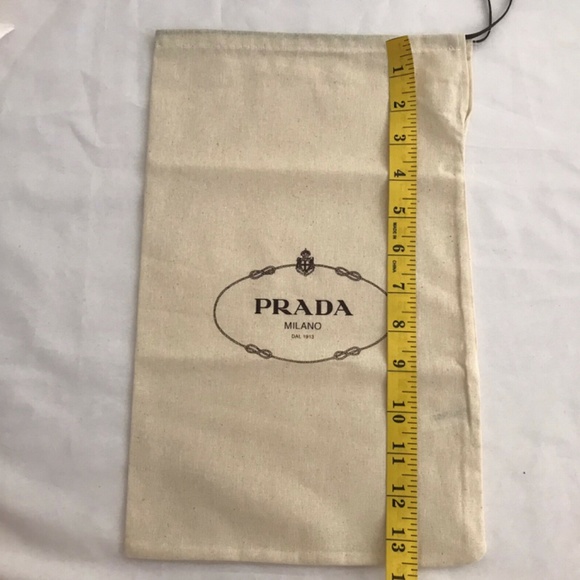 Prada Dust Bag Storage Cover Pouch 13.5" x 8.5" - Picture 2 of 7